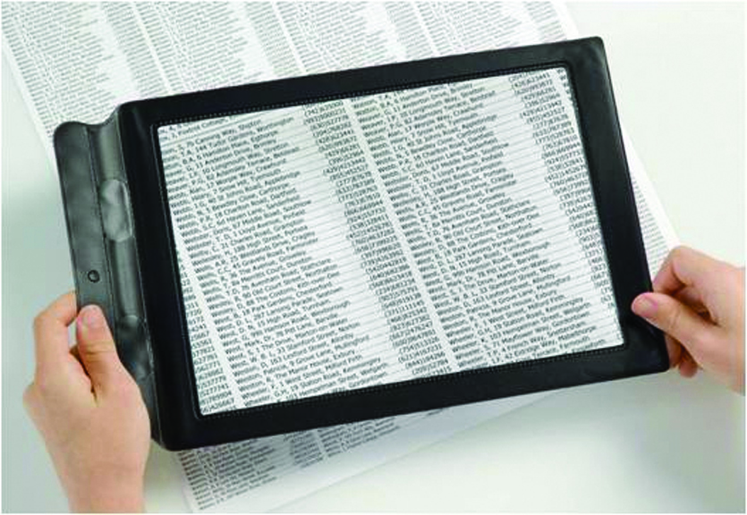 High-resolution Magnifier at Forbes Opticians Based In Hadleigh, Benfleet, Essex